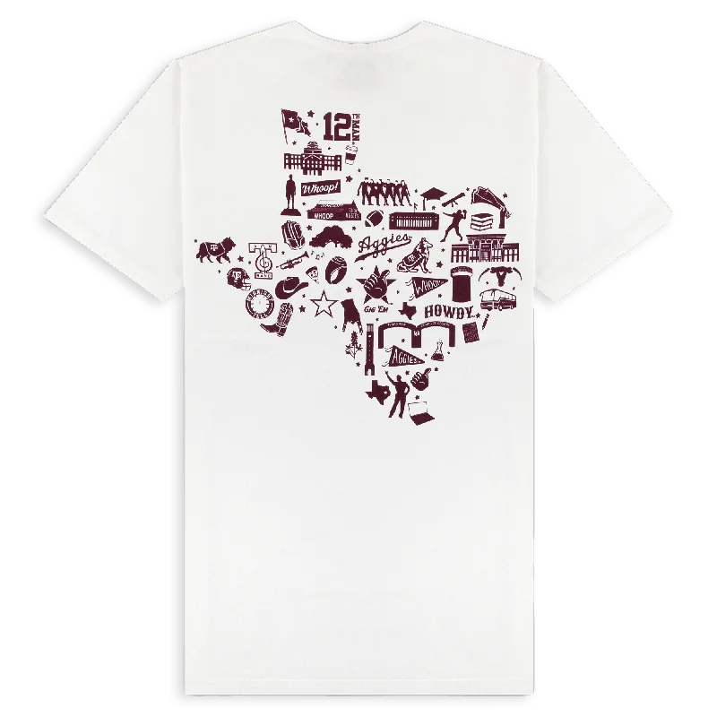 Men's Shirts with Antimicrobial TreatmentTexas A&M Aggie Values T-Shirt