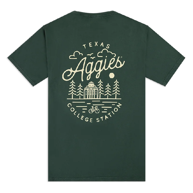 Casual Men's T-ShirtsTexas A&M Aggies Bicycle T-Shirt