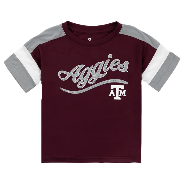 Men's Casual Shirts for Everyday WearTexas A&M Aggies Girls The Diamonds Tee