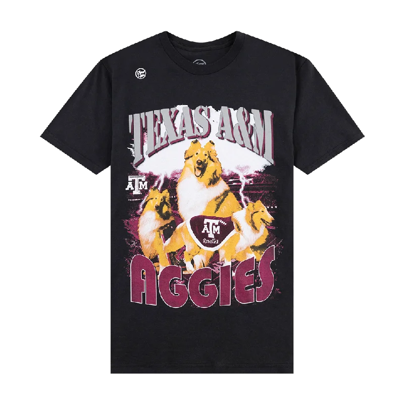 Men's Shirts with Appliquéd SleevesTexas A&M Aggies Reveille Tee