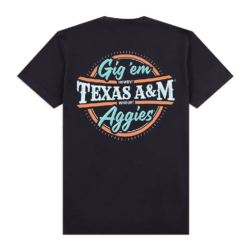 Men's Shirts for FishingTexas A&M Cursive Gig 'Em Aggies T-Shirt