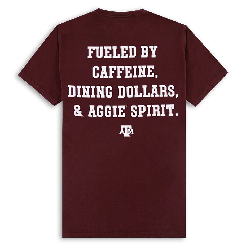 Men's Shirts for BoatingTexas A&M Fueled by Caffeine T-Shirt