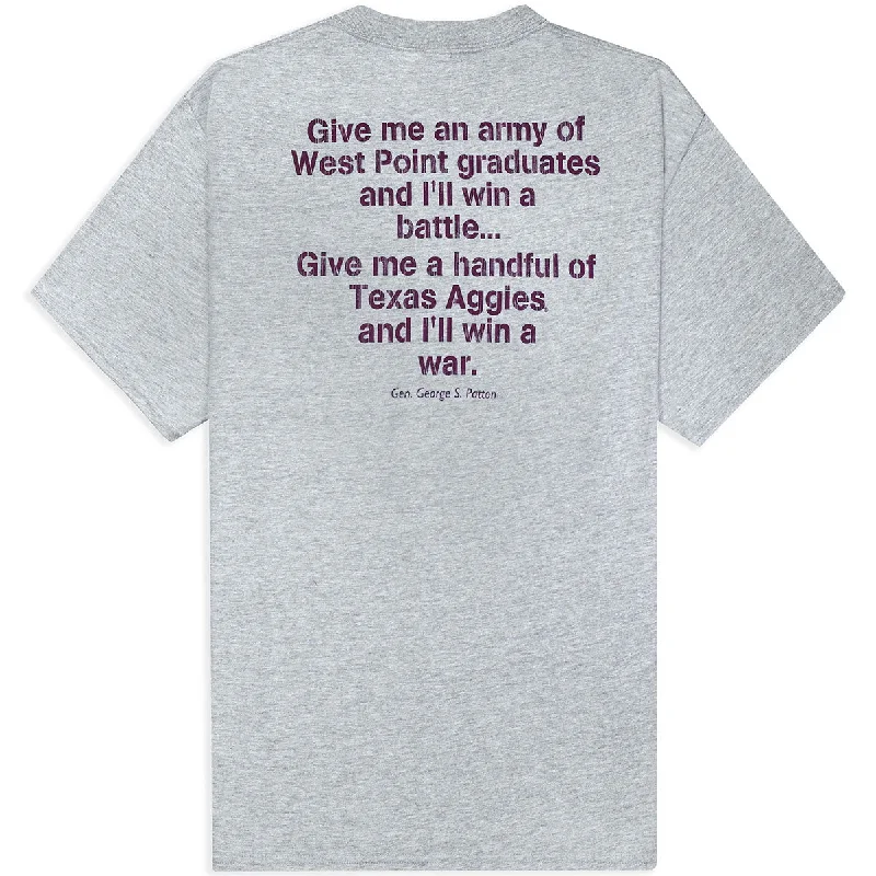 Men's Performance Shirts for SportsTexas A&M General Patton Quote T-Shirt