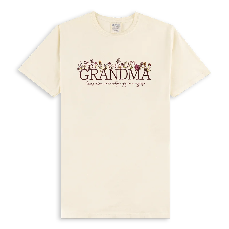 Men's Shirts with Patch PocketsTexas A&M Grandmas Flower Garden T-Shirt