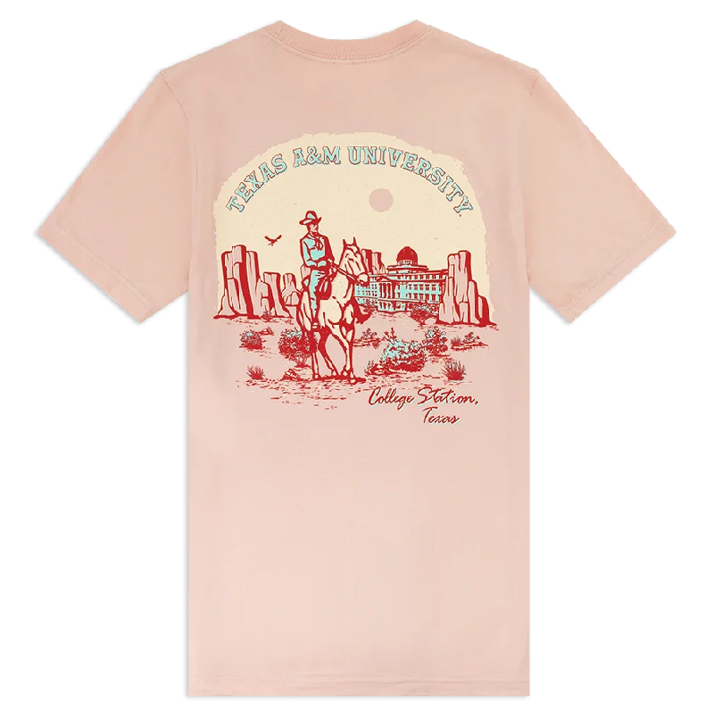 Comfortable Men's Polo ShirtsTexas A&M University Desert Ride Home T-Shirt