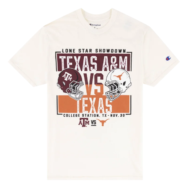 Men's Shirts with Custom MonogramsTexas A&M vs Texas Lone Star Showdown T-Shirt