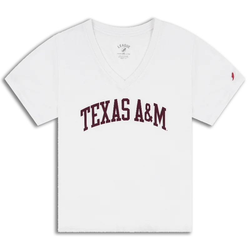 Men's Shirts with Appliqué DetailsTexas A&M League Women's Intramural V-Neck Tee