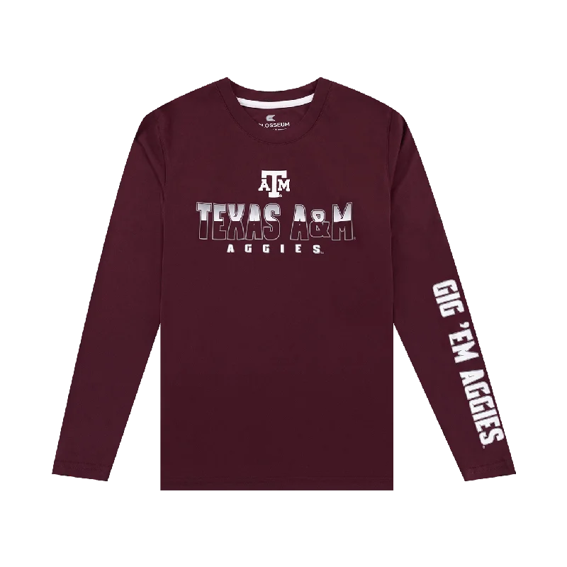 Men's Performance Shirts for SportsTexas A&M Youth Colosseum Armada Long Sleeve Tee