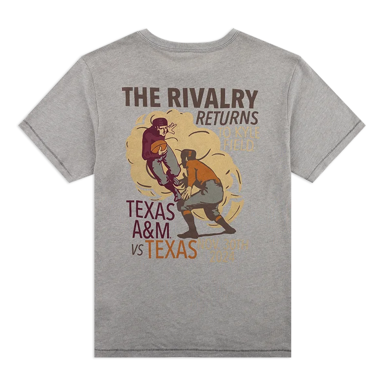 Men's Short-Sleeved ShirtsTexas A&M vs Texas Rivalry Returns T-Shirt