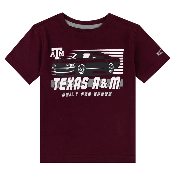 Men's Shirts with Pin CollarsTexas A&M Toddler Muscle Car Tee