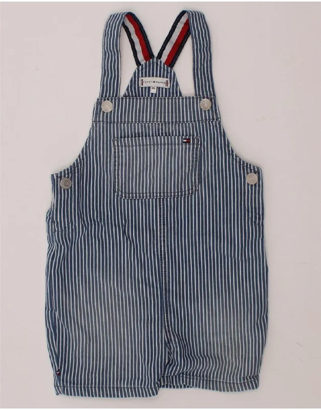 TOMMY HILFIGER Baby Boys Dungarees Denim Shorts 9-12 Months W20 Blue