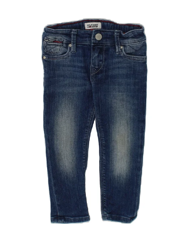 TOMMY HILFIGER Baby Boys Slim Jeans 18-24 Months W20 L13 Blue