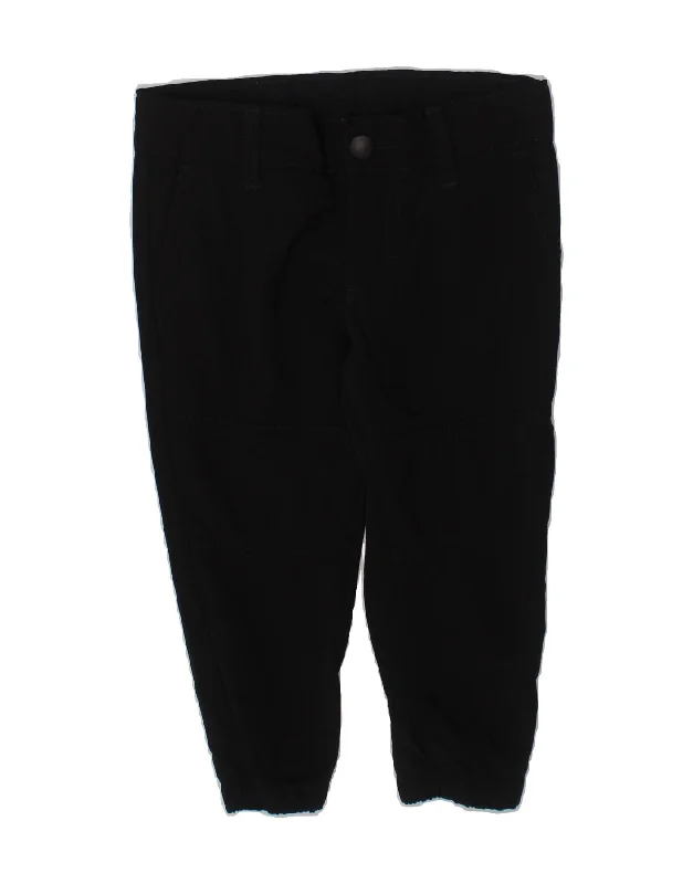 WRANGLER Baby Boys Joggers Casual Trousers 18-24 Months W20 L12 Black