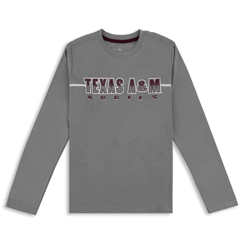 Men's Shirts with Antimicrobial TreatmentTexas A&M Youth Eddie Longsleeve Tee