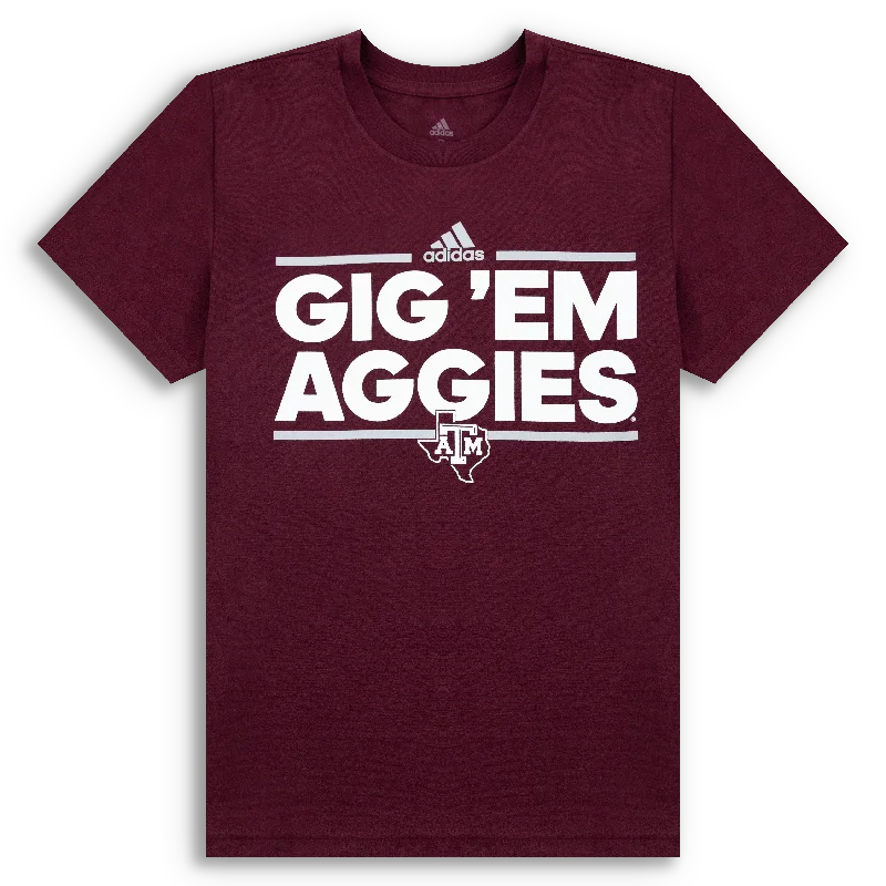 Men's Shirts with UV ProtectionTexas A&M Youth Gig Em Aggies T-Shirt