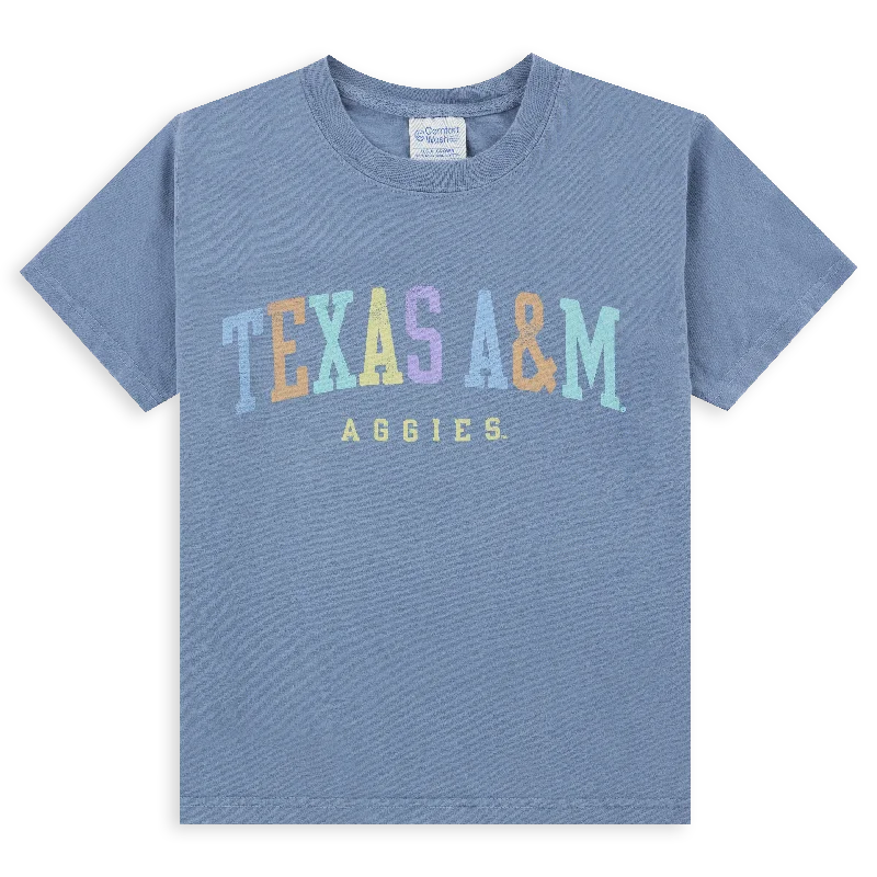 Men's Shirts with Button-Down PocketsTexas A&M Aggies Youth Rainbow T-Shirt