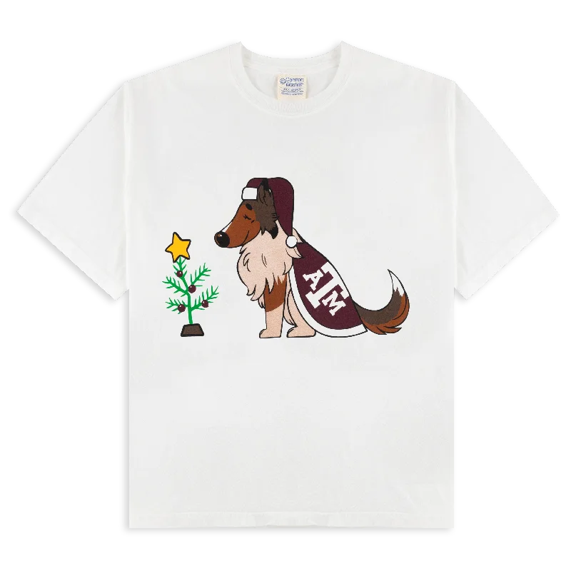 Men's Shirts with CollarsTexas A&M Youth Reveille Christmas Tree T-Shirt
