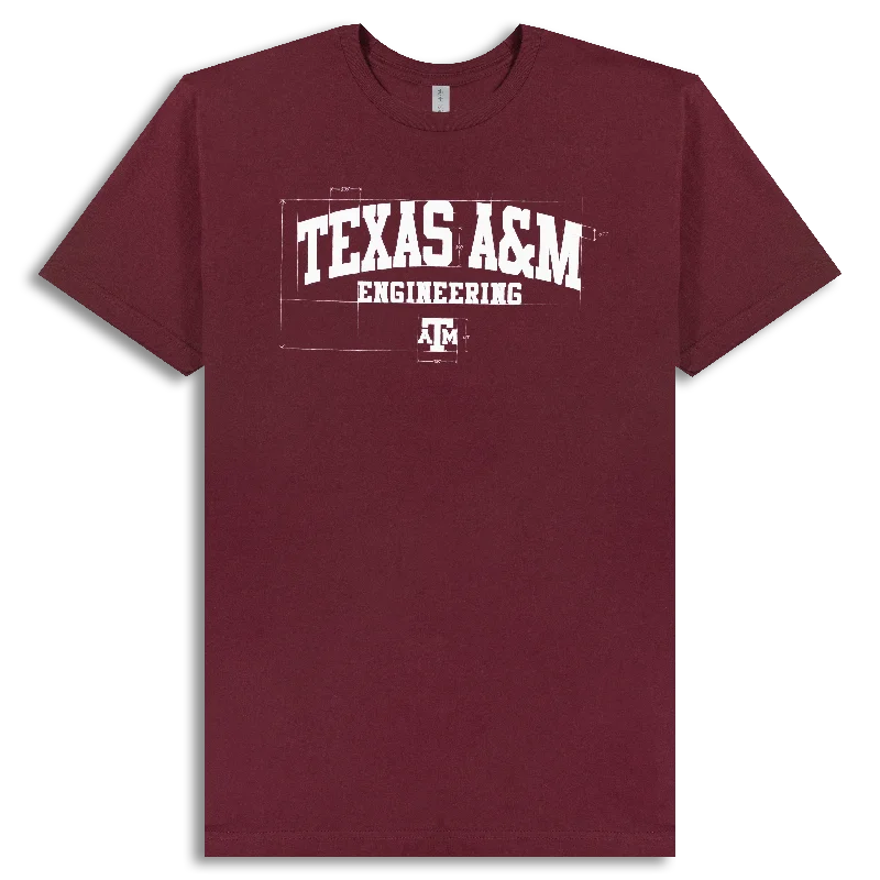 Men's Shirts with Adjustable CuffsTexas A&M Zachary Engineering Complex T-Shirt