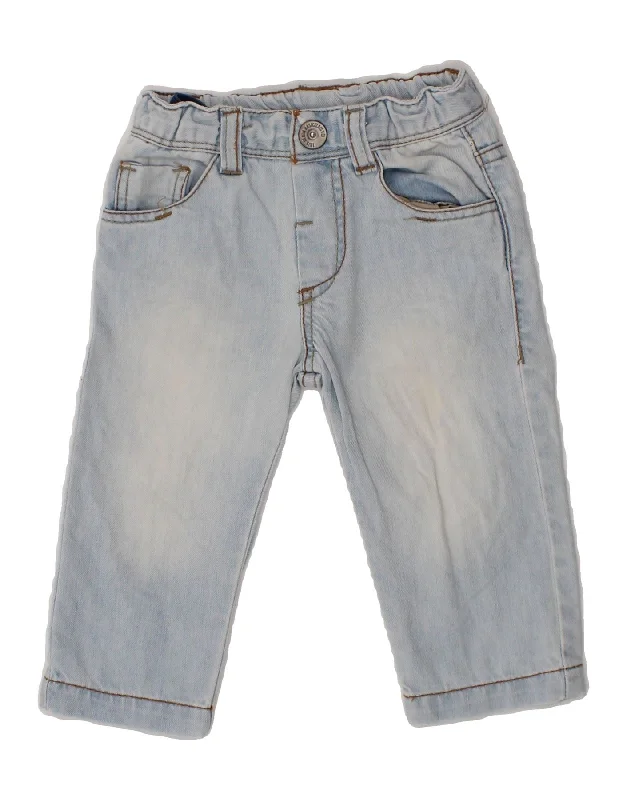 ZARA Baby Boys Straight Jeans 3-6 Months W18 L9 Blue Cotton