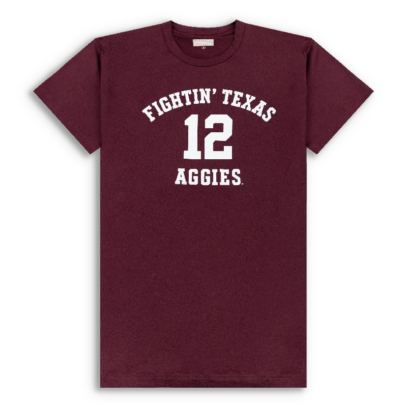 Men's Shirts with UV ProtectionTexas A&M 12 Fightin' Texas Aggies T-Shirt