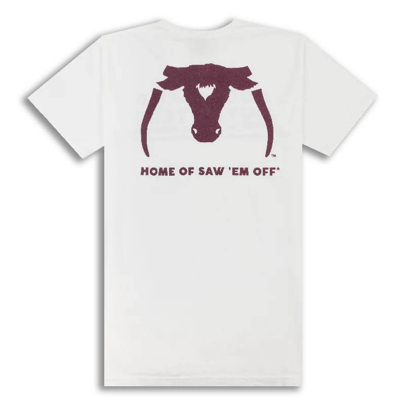 Men's Shirts with TiesSaw 'Em Off NSC 2023 White T-Shirt