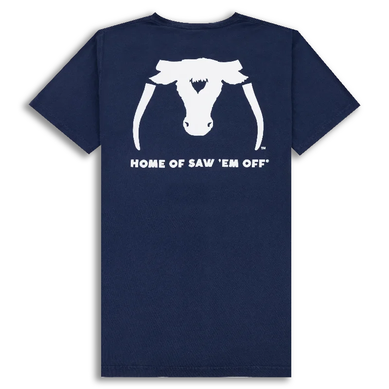 Men's Shirts with CollarsSaw 'Em Off NSC 2023 Navy T-Shirt