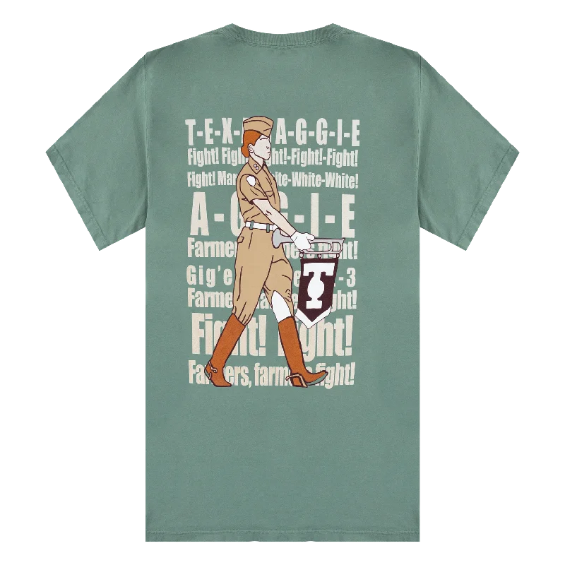 Men's Shirts with Animal PrintsTexas A&M A-G-G-I-E Band T-Shirt