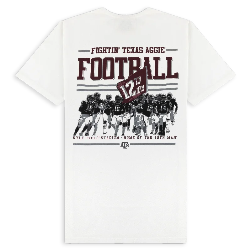 Men's Shirts with Mandarin CollarsTexas A&M Fightin' Texas Aggies Football T-Shirt