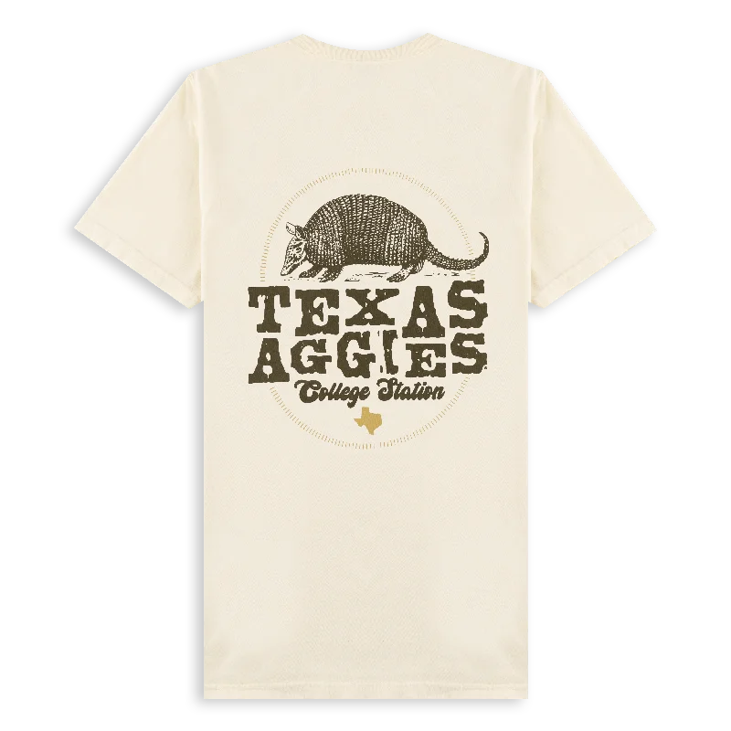 Men's Shirts with Velcro ClosuresTexas A&M Armadillo Aggies T-Shirt