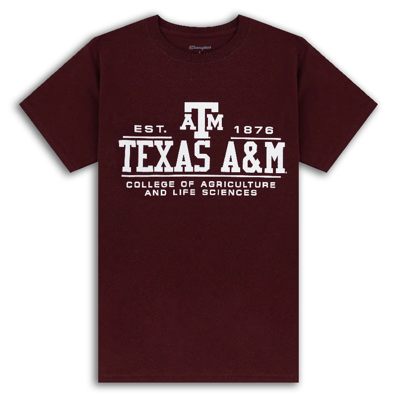 Men's Unique and Designer TopsTexas A&M College of Agriculture and Life Sciences T-Shirt