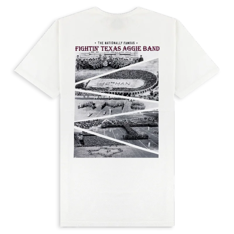 Men's Shirts with Geometric PatternsTexas A&M Nationally Famous Band T-Shirt