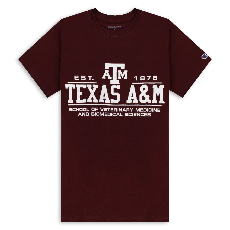 Classic Men's Button-Up ShirtsTexas A&M Champion School of Veterinary Medicine and Biomedical Sciences T-Shirt