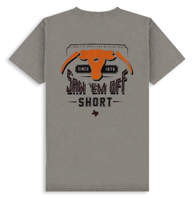 Men's Shirts with Pin CollarsSaw 'Em Off Spirit Ne'er Be Told T-Shirt