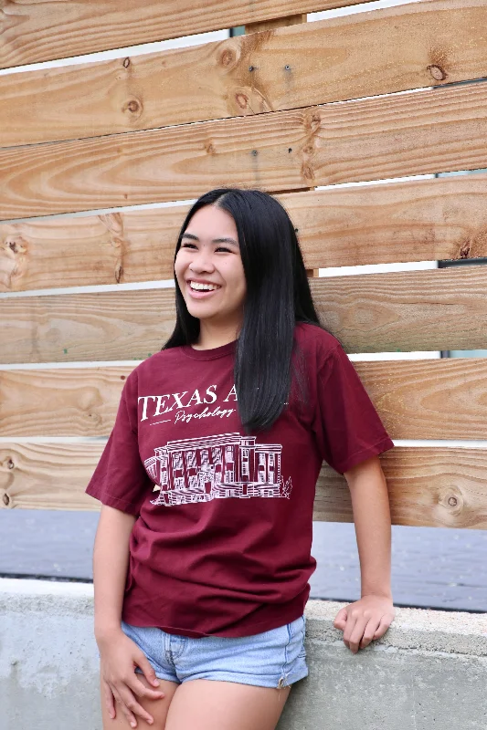 Men's Shirts with Button-Down CollarsTexas A&M Psychology T-Shirt