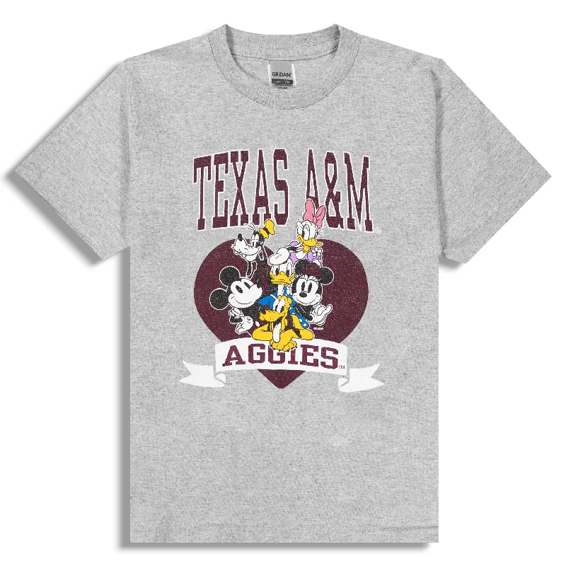 Men's Shirts with Tab CollarsTexas A&M Youth Aggies Mickey T-Shirt