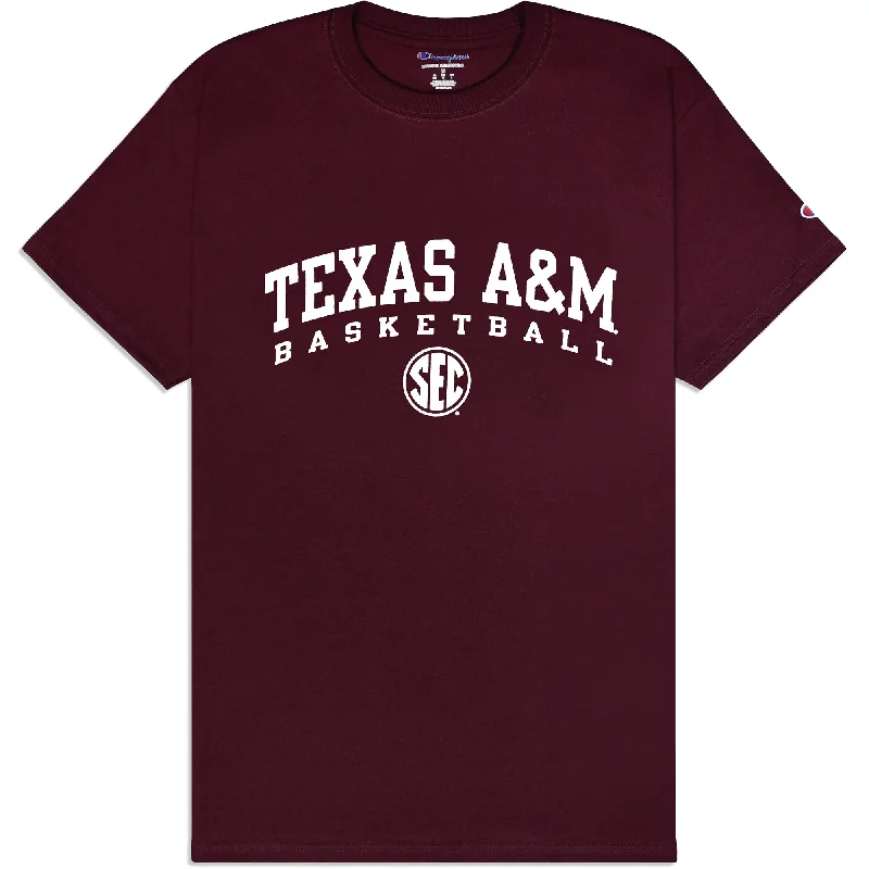 Men's Tailored Shirts for a Professional AppearanceTexas A&M Champion Basketball SEC T-Shirt Men's Tailored Shirts for a Professional AppearanceTexas A&M Champion Basketball SEC T-Shirt